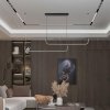 Oprawa zwieszana V-TAC 24W LED czarna VT-7770 4000K 2500lm